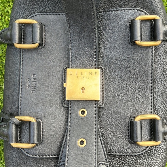Celine Mini Boston Black Leather - Picture 9 of 17
